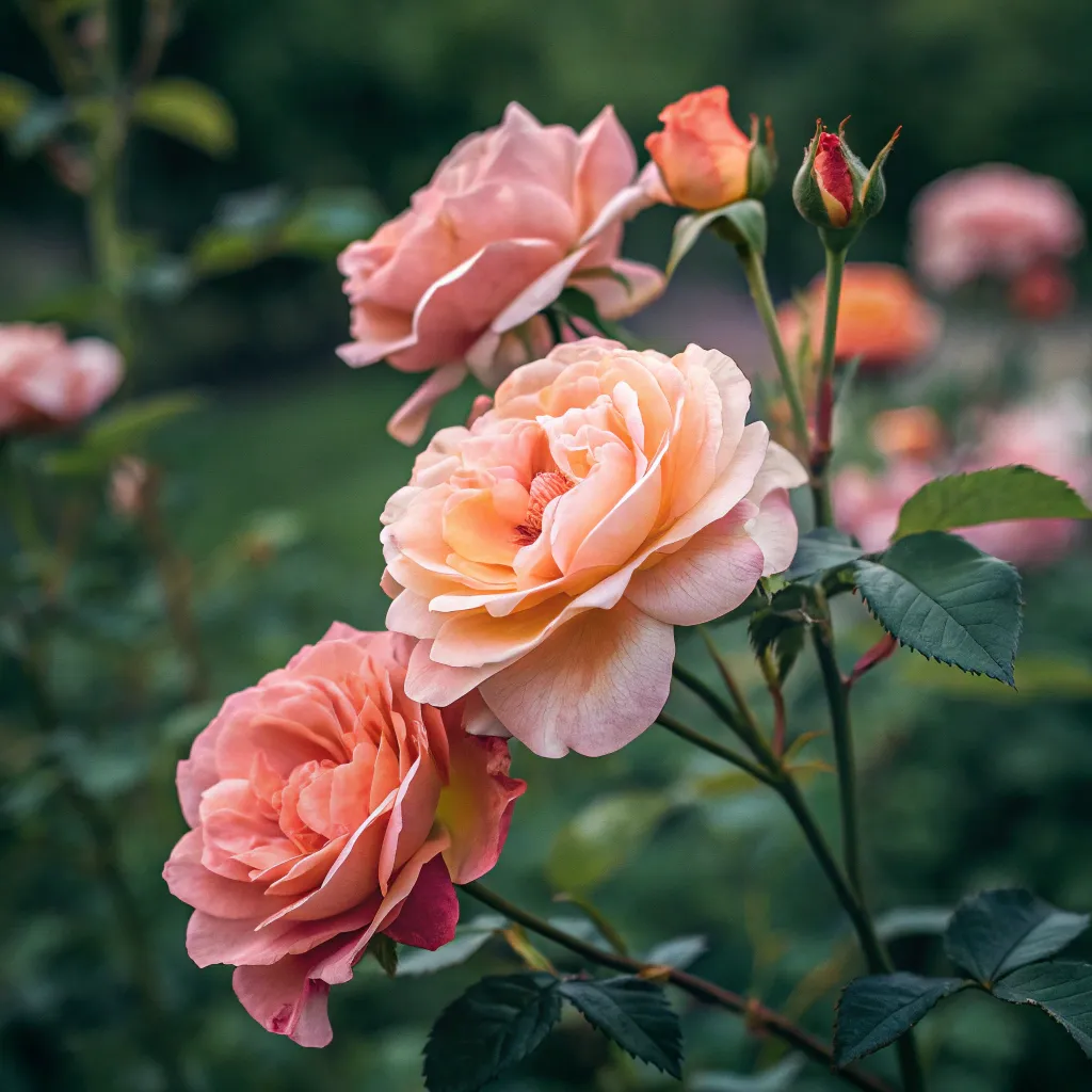 Blooming Roses