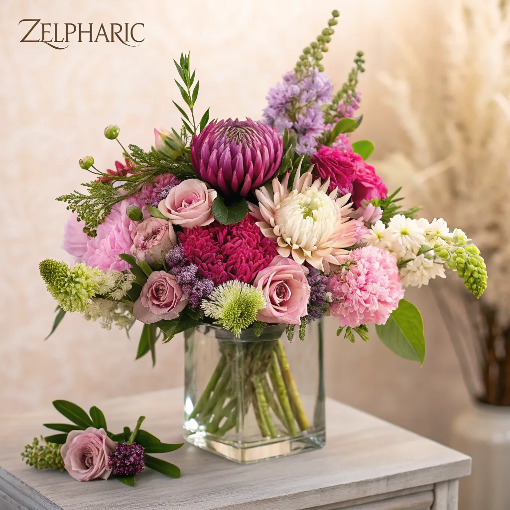 Beautiful floral arrangement from ZELPHARIC