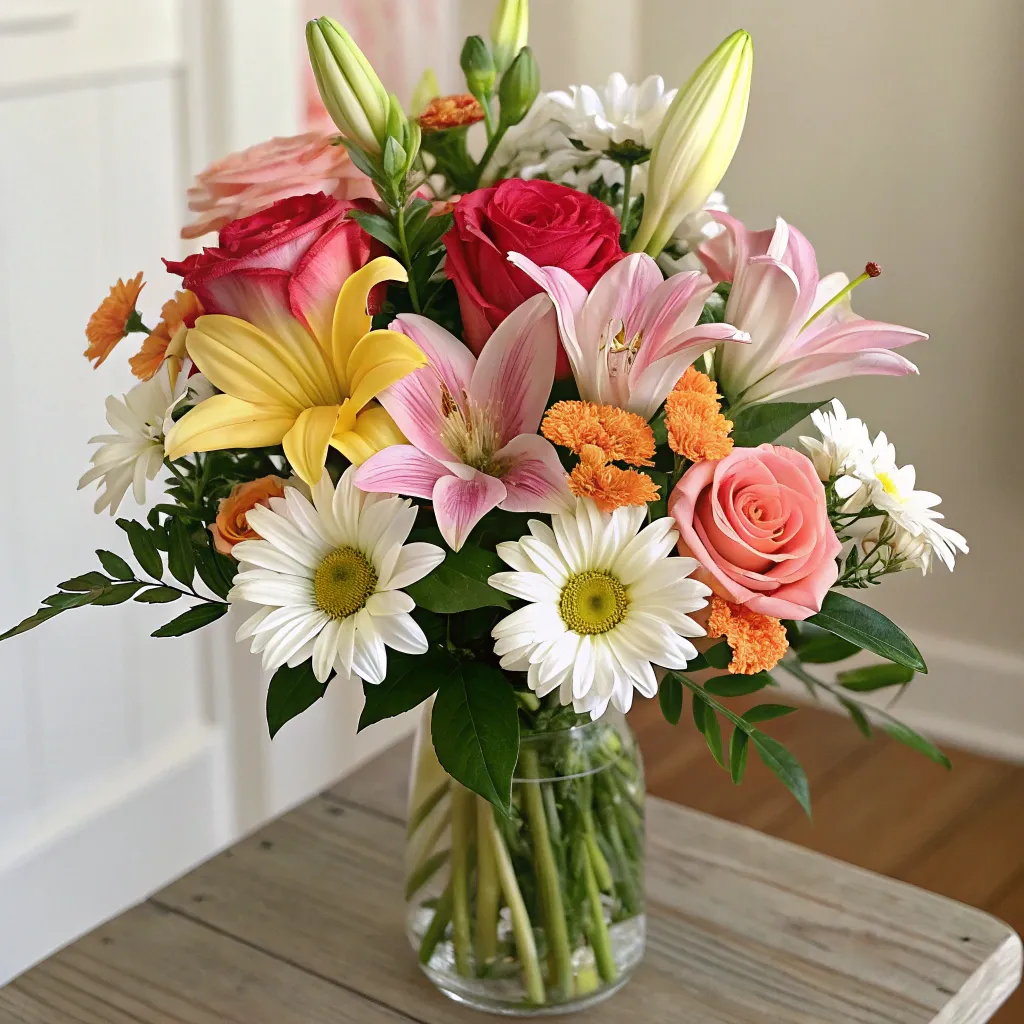 A beautiful floral bouquet