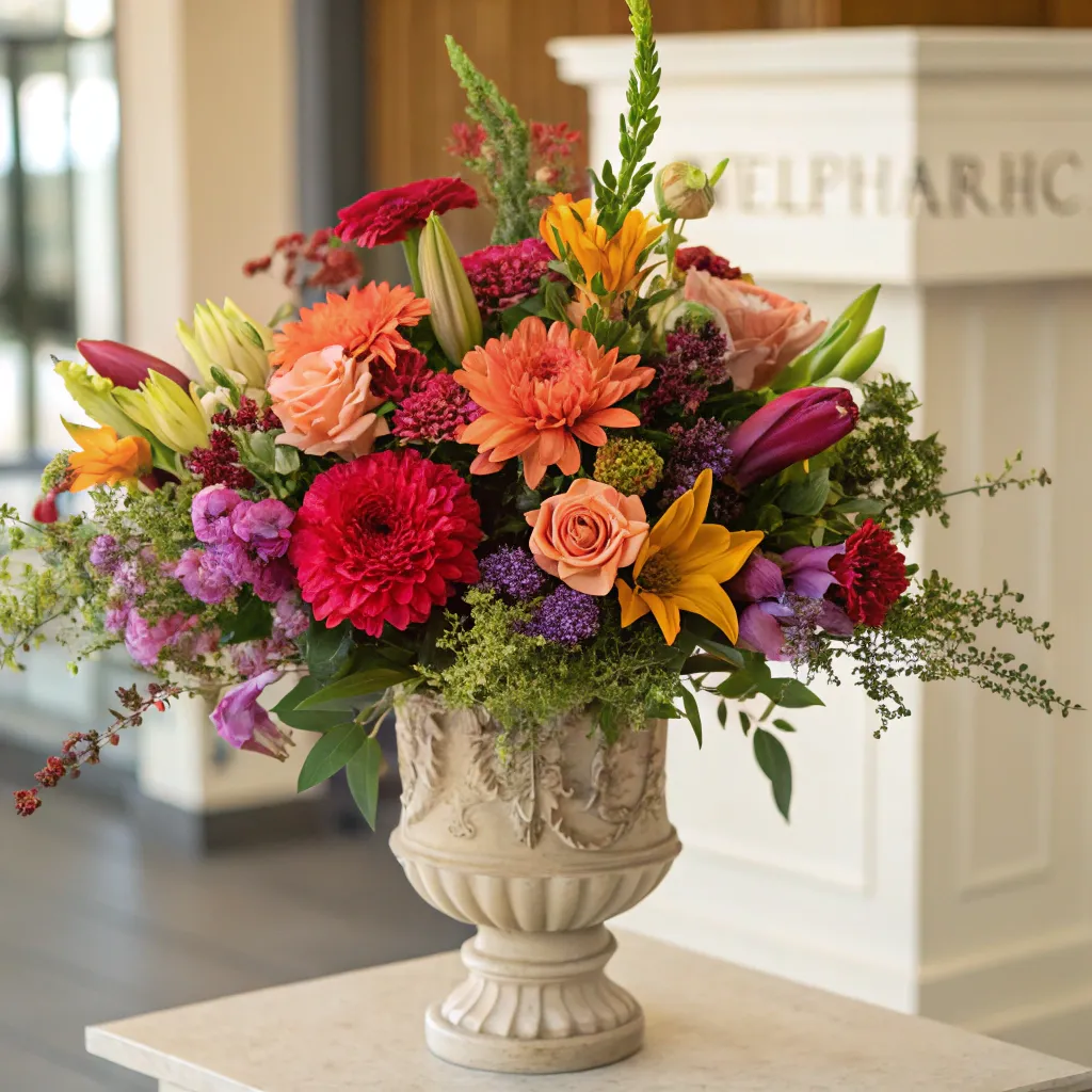 Beautiful floral arrangement by ZELPHARIC